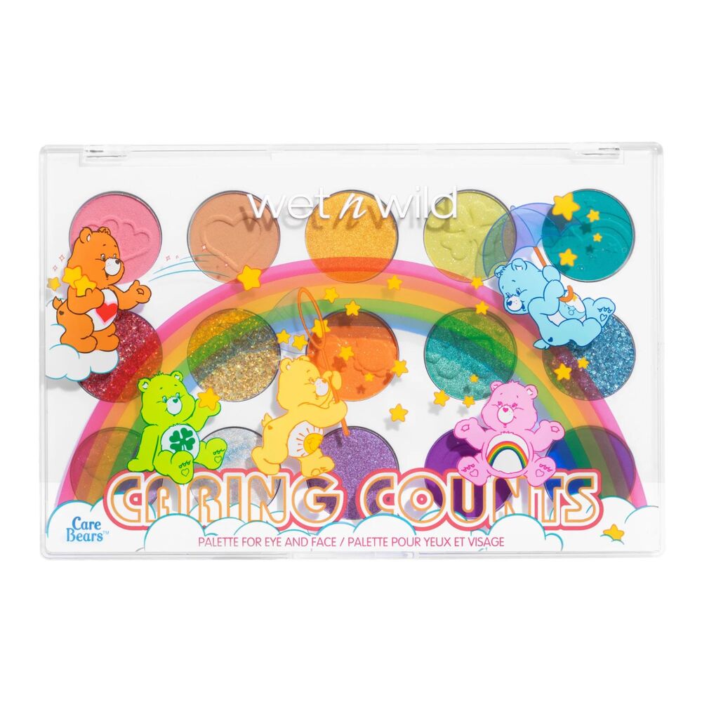 NEW Wet n Wild x Care Bears Caring Counts Eye Shadow Palette